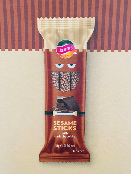 NEU: Sesam Sticks "Dunkle Schokolade" | 17g Protein